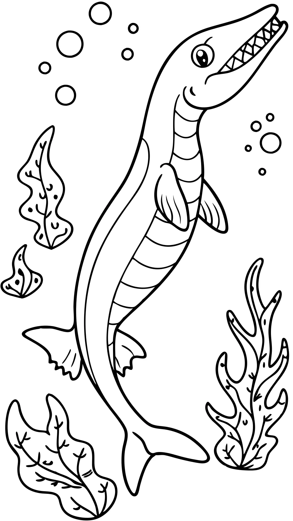 mosasaur coloring pages